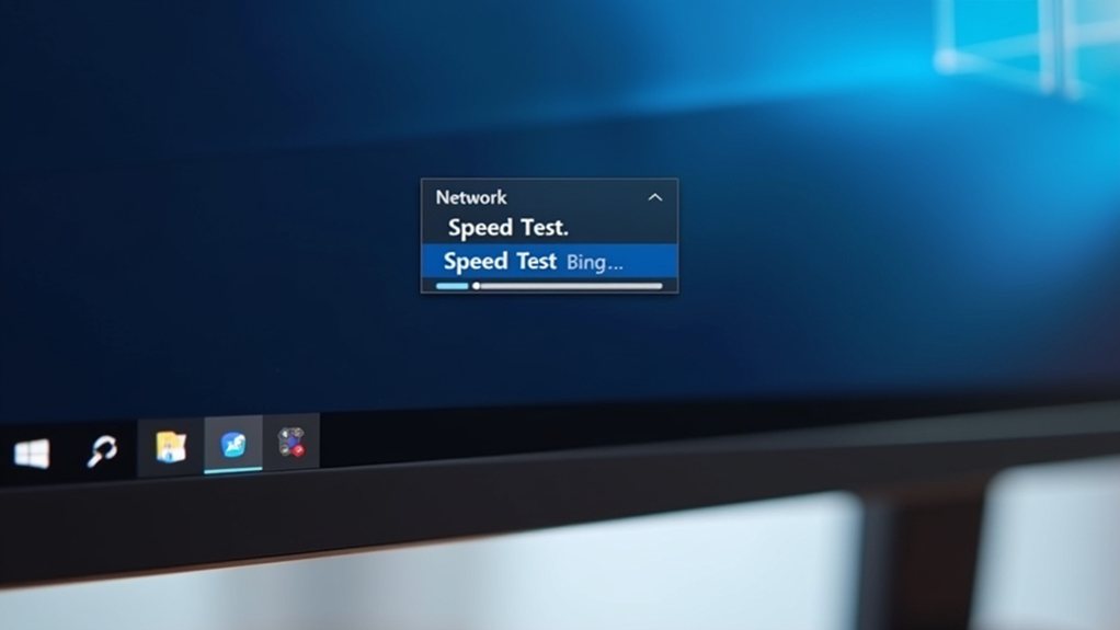 one click internet speed test